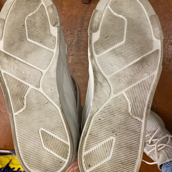 Givenchy white leather tyson high top - Picture 7 of 7